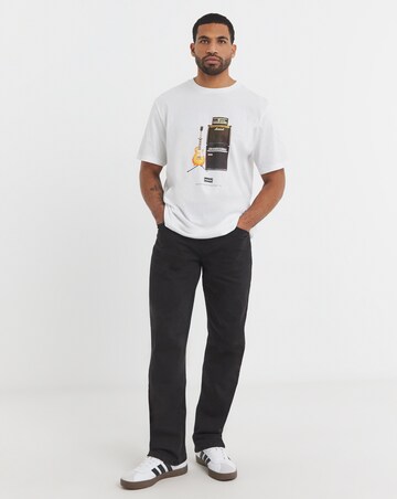 Jack & Jones Oasis Graphic T-Shirt - White