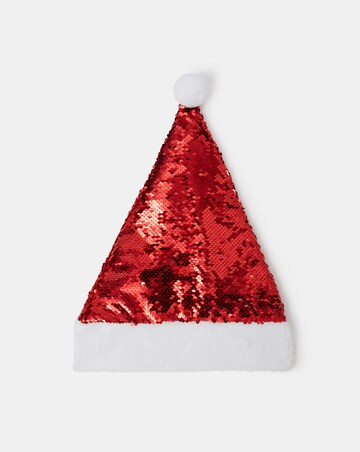 Accessorize Christmas Sequin Santa Hat