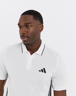 adidas 3 Stripe Polo