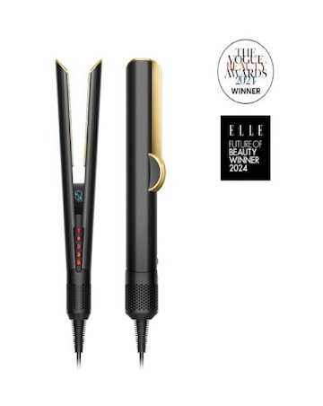 Dyson Airstrait Hair Straighteners - Onyx/Gold