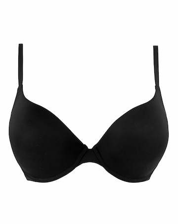 Wonderbra Value T Shirt Wired Bra Black