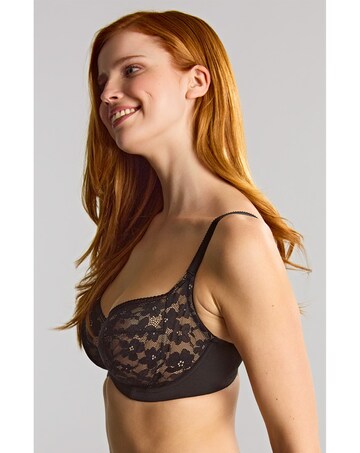 Panache Celeste Balcony Black Wired Bra