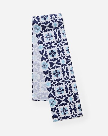 Tile Print Wipe Clean Table Runner