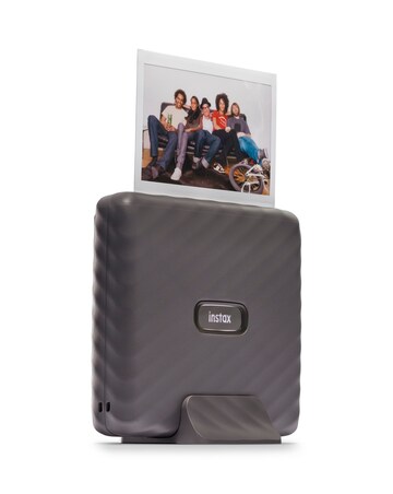 Fujifilm Instax Link Wide Printer with 40 Shot Film Pack - Mocha Gray