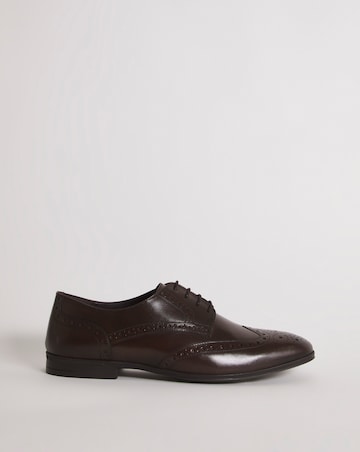 Formal Leather Brogue Wide