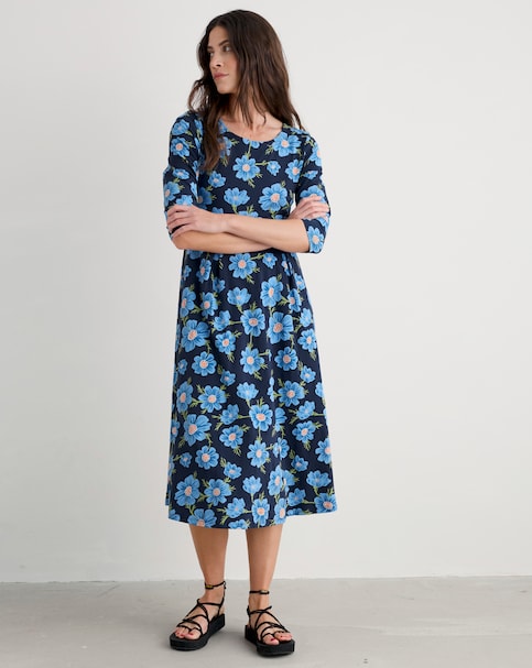 Seasalt Cornwall Veronica Printed Midi Dress