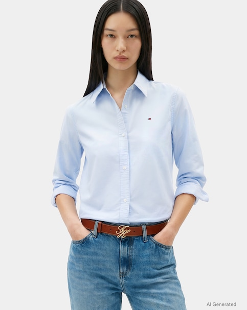 Tommy Hilfiger Oxford Relaxed Fit Shirt