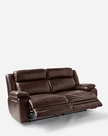 Croft Leather Recliner 3 Seater Sofa