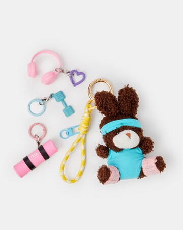 Accessorize Gym Bunny Bag Charm