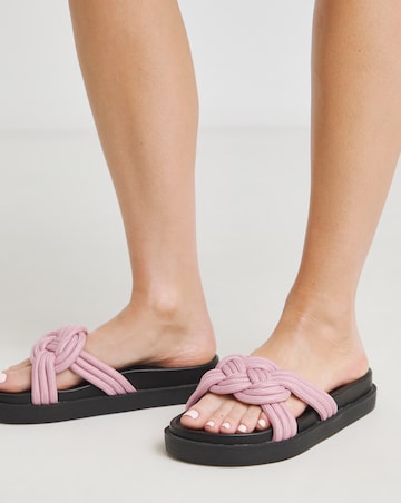 Nevada Woven Sliders - Extra Wide Fit (EEE)