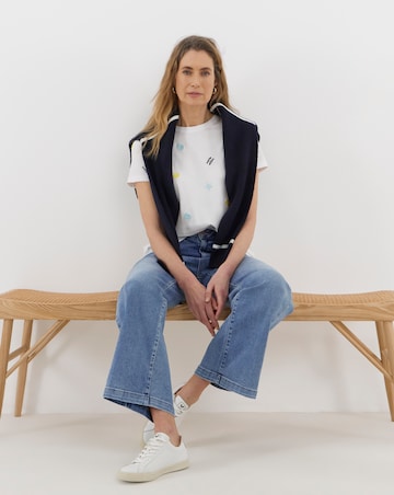 Embroidered Cotton T-Shirt