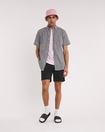 Short Sleeve Gingham Shirt