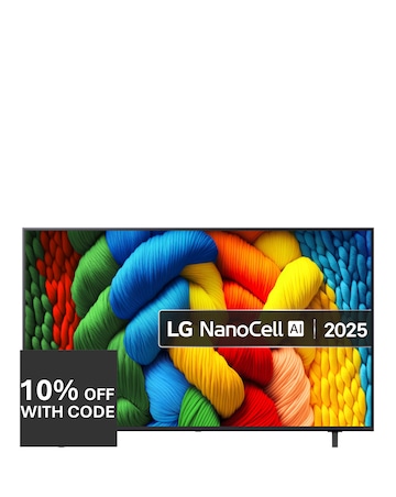 LG 65NANO80A6B 65in NanoCell AI 4K Smart TV