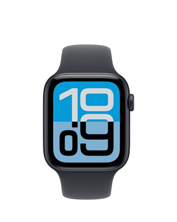 Apple Watch SE 3 GPS 44mm - Midnight Aluminium/Midnight Sport Band - S/M