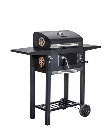 George Foreman Large Smoker Charcoal BBQ