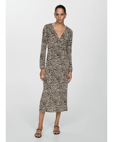 Mango Colombia V-Neck Dress