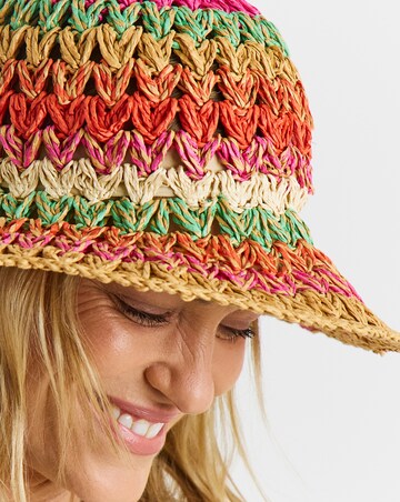 Multi Crochet Bucket Hat