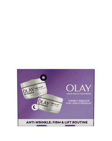 Olay Anti-Wrinkle Firm & Lift Set Day Face Cream+ Night Cream