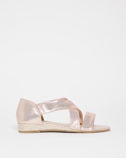 Sonya Multi Strap Espadrille - Extra Wide Fit (EEE)