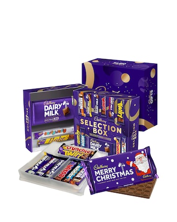Cadbury Merry Christmas Chocolate Selection Box Hamper