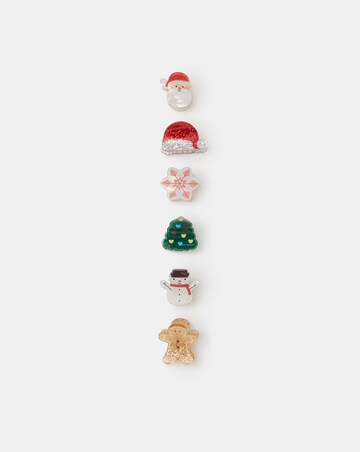 Accessorize Mini Christmas Claw Clips