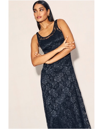 Nobody's Child Camillie Lace Midi Slip Dress