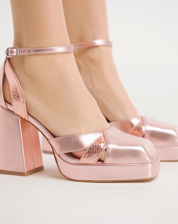 Mya Platform Heeled Shoes - Extra Wide Fit (EEE)