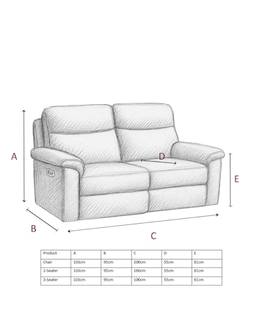 Aspire Corvan Leather Recliner Chair