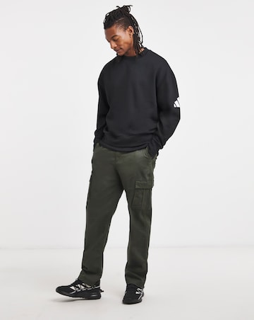 adidas Crew Neck Fleece Sweatshirt