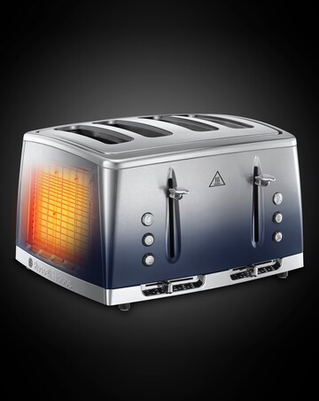 Russell Hobbs 25141 Eclipse Midnight Blue 4 Slice Toaster