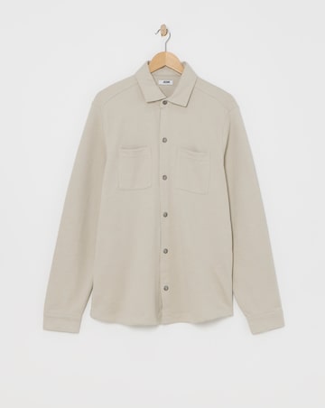 Interlock Button Shacket Reg