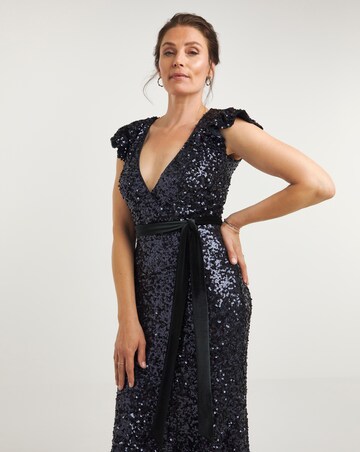 Joanna Hope Sequin Maxi Dress