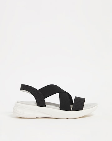 Cushion Walk Touch & Close Strappy Sandal E Fit