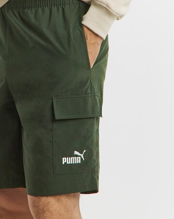 PUMA Essentials Small Logo 9" Woven Cargo Shorts