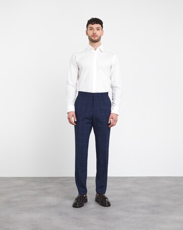 BOSS Slim Fit Check Suit Trouser