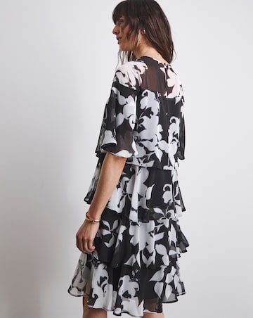 Joanna Hope Tiered Shift Dress