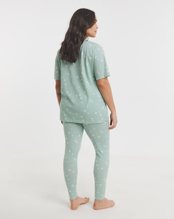 2 Pack Value Pyjama Legging Sets Floral