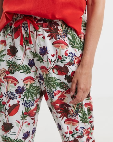 Joe Browns Christmas Fox Pyjama Set