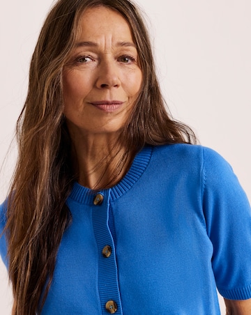 Julipa Short Sleeve Cotton Cardigan