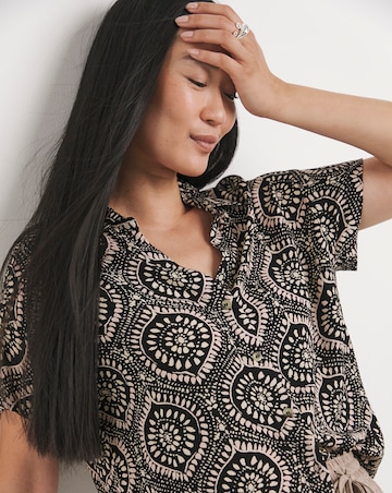Crinkle Short Sleeve Resort Shirt