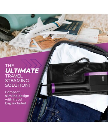 Tower 1400W Digital Garment Steamer- Purple