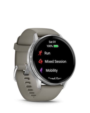 Garmin Venu 4 45mm GPS Smart Watch - Silver/Grey