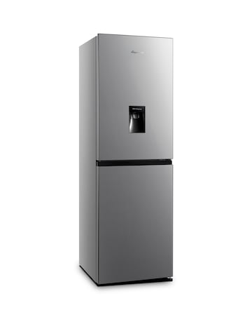 Fridgemaster MC55240DES Fridge Freezer with Water Dispenser- E Rated 175 CM