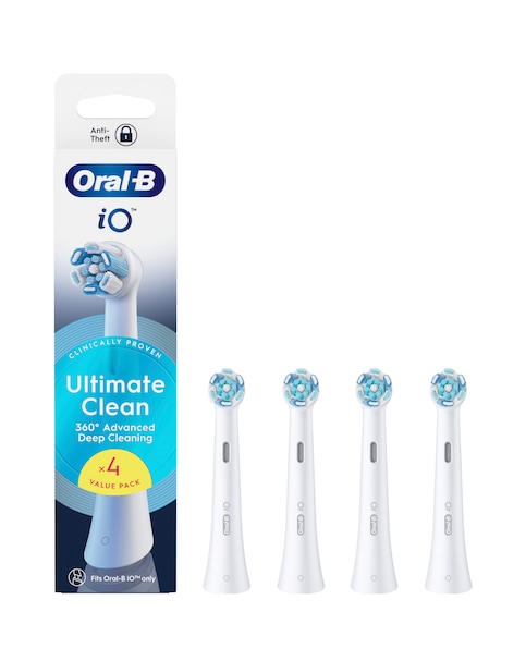 Oral-B iO Ultimate Clean White Refill heads 4 Pack