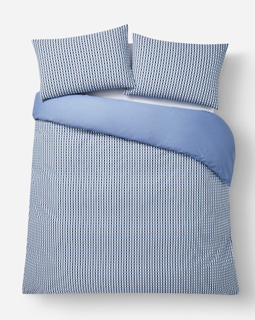 Rory Geo Cotton Blend Reversible Duvet Cover Set