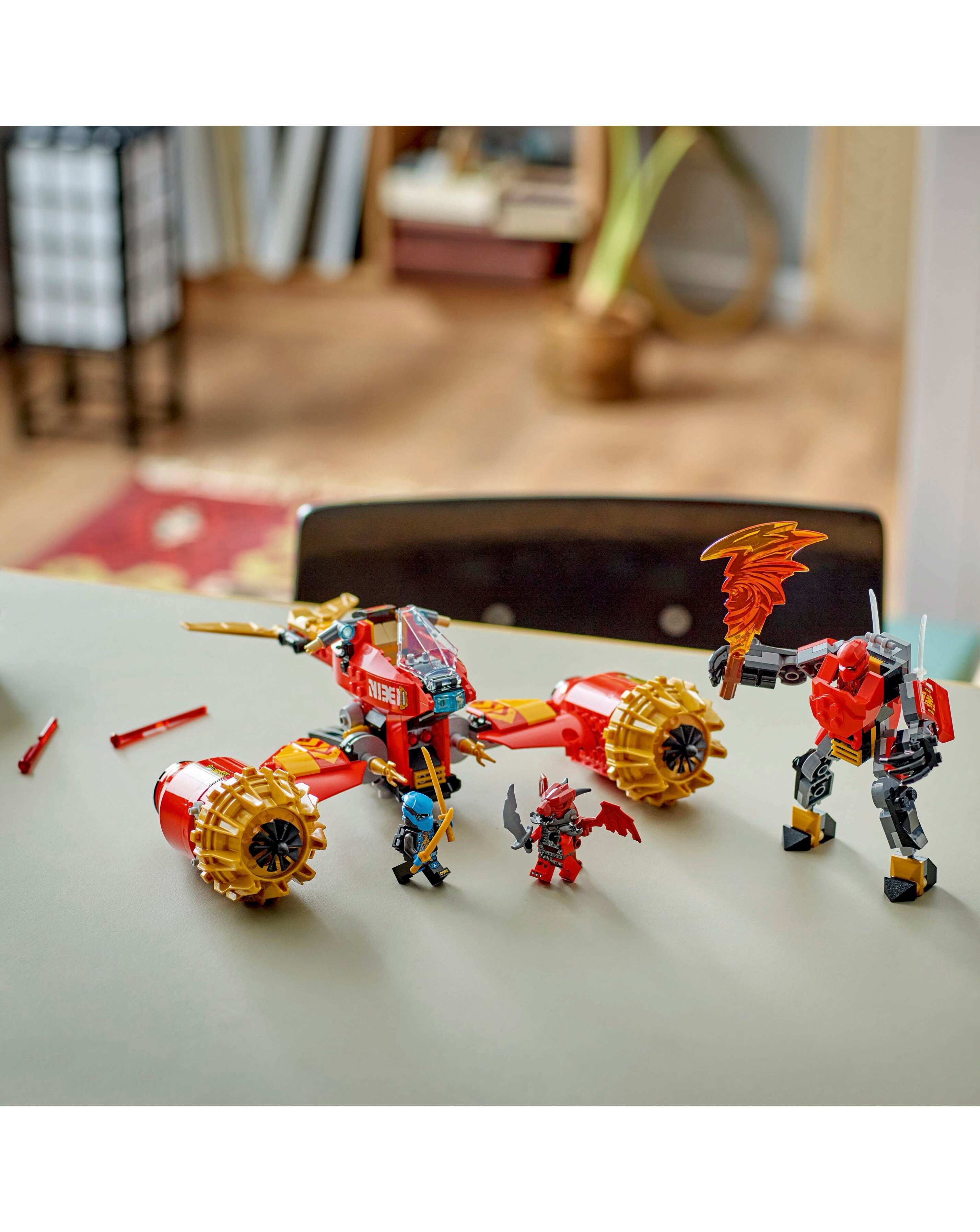 kaiham商品になります！ LEGO NINJAGO Kai's Mech Storm Rider Combo Ninja Toy Building Kit