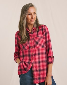 Julipa Longline Check Shirt