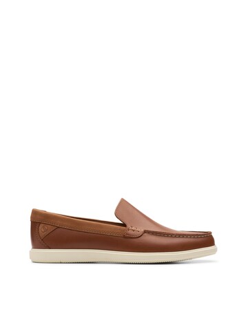 Clarks Bratton Loafer - Dark Tan