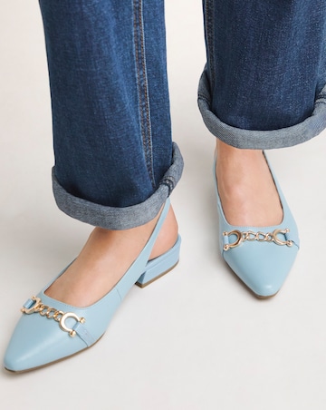 Susanna Slingback Shoe With Trim - Extra Wide Fit (EEE)