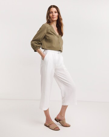 Julipa Linen Crop Trouser